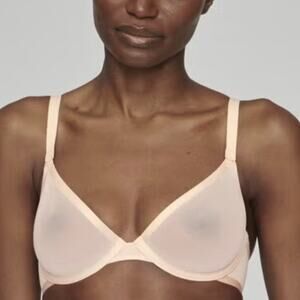 New CUUP Blush The Plunge Underwire Bra  32B
